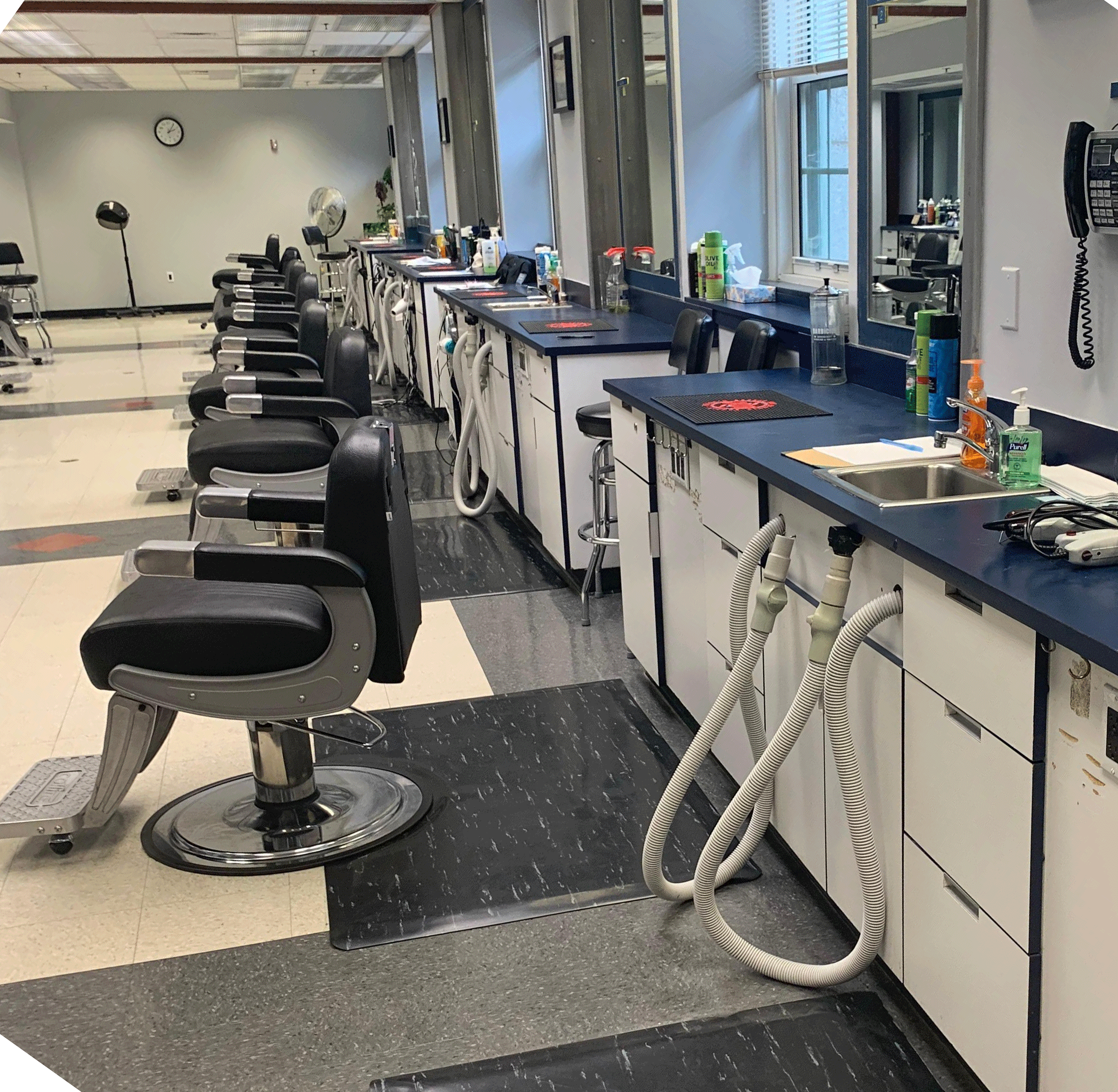 USNA Barber Shop Reopening & Ribbon Cutting